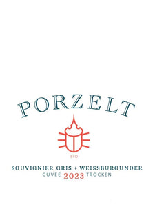 Porzelt Souvignier Gris + Weissburgunder PIWI trocken 2023 Gutswein Bio