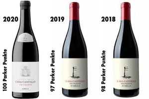 Pie Franco Vertikale 2018, 2019, 2020 blauWein Haseldorf 100 Parker Punkte www.blauwein.de